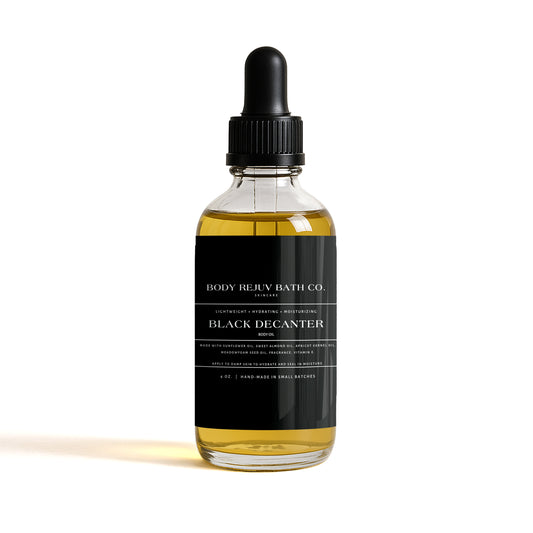 Black Decanter Body Oil