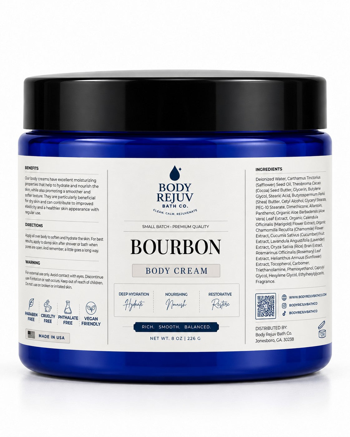 Bourbon Body Cream