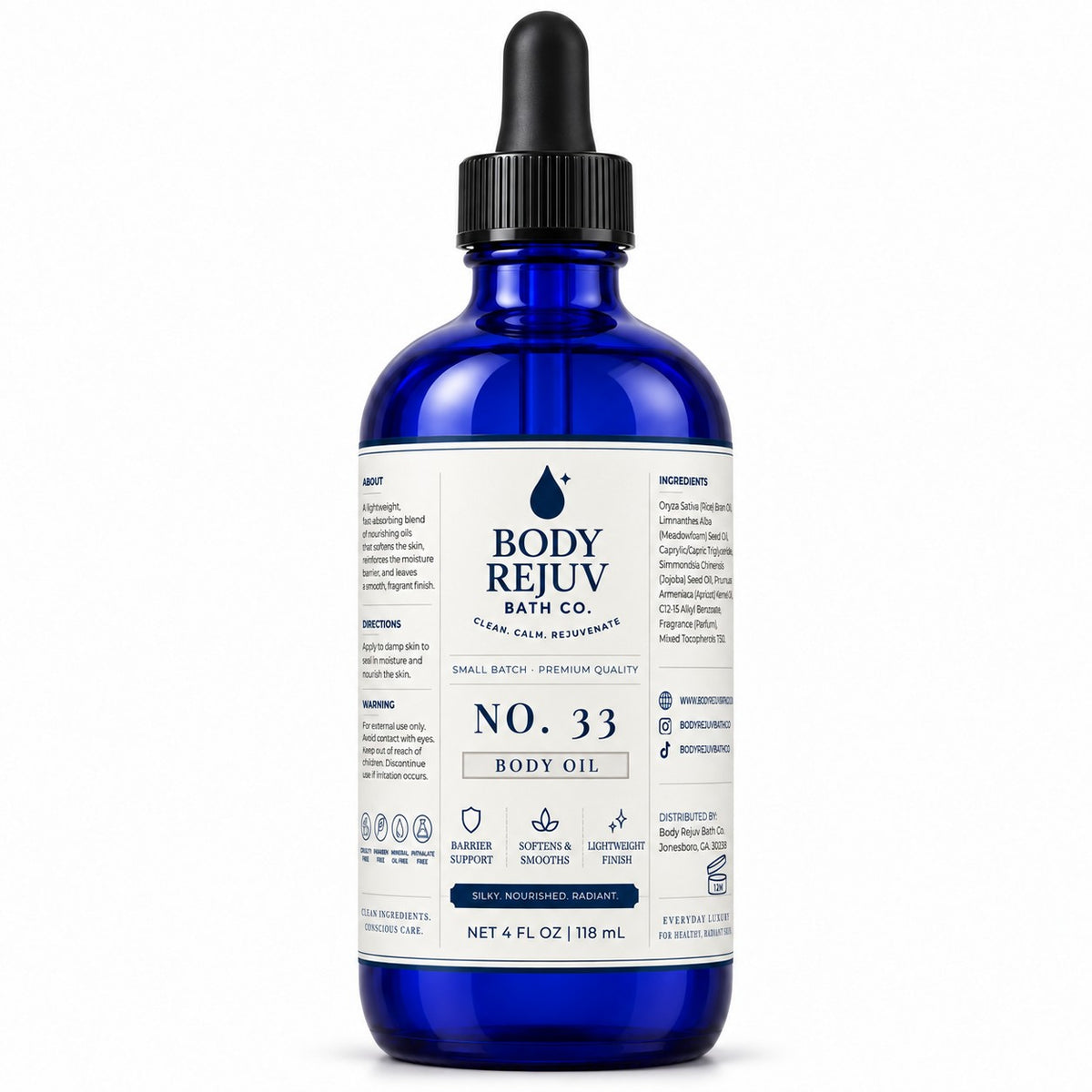 No. 33 Body Oil (Inspired by Santal 33)