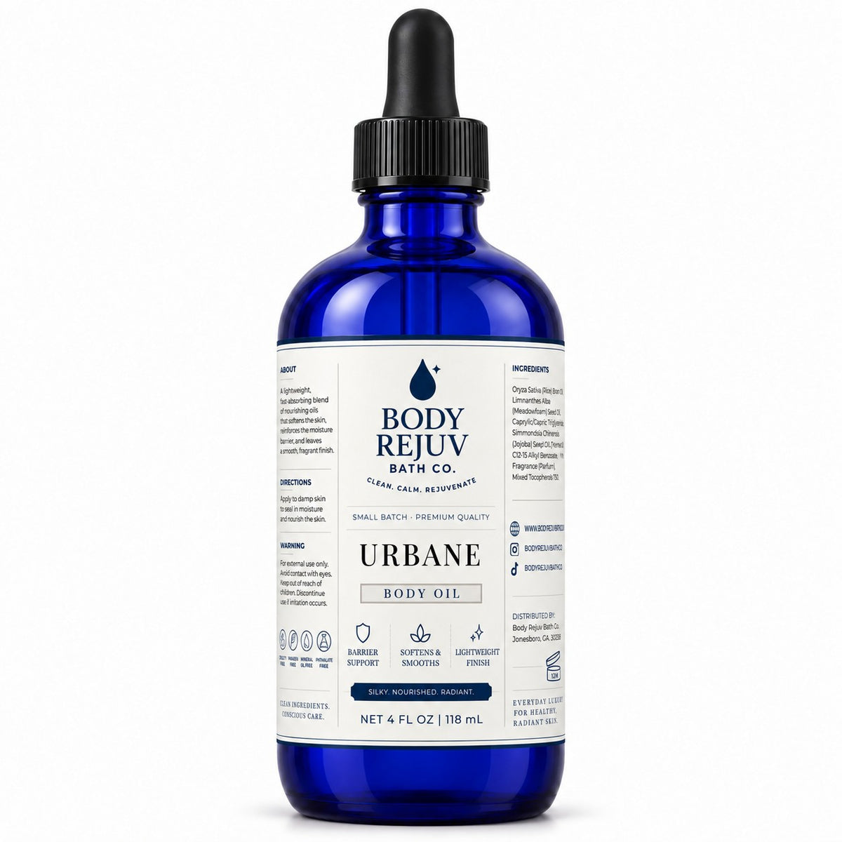 Urbane Body Oil (Inspired by Versace Eros for Men)
