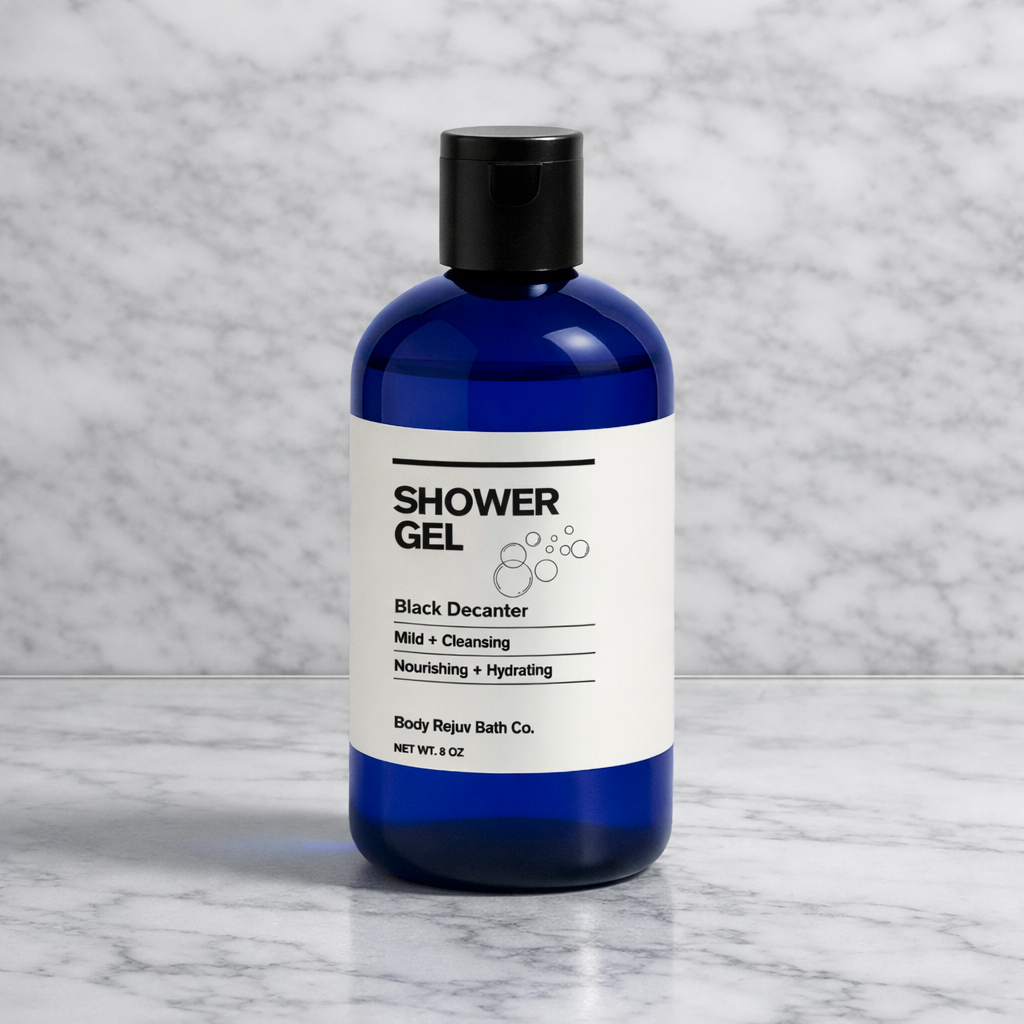Black Decanter Shower Gel