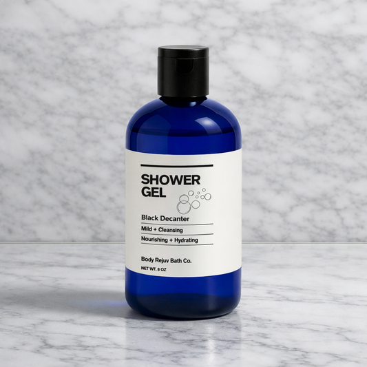 Black Decanter Shower Gel