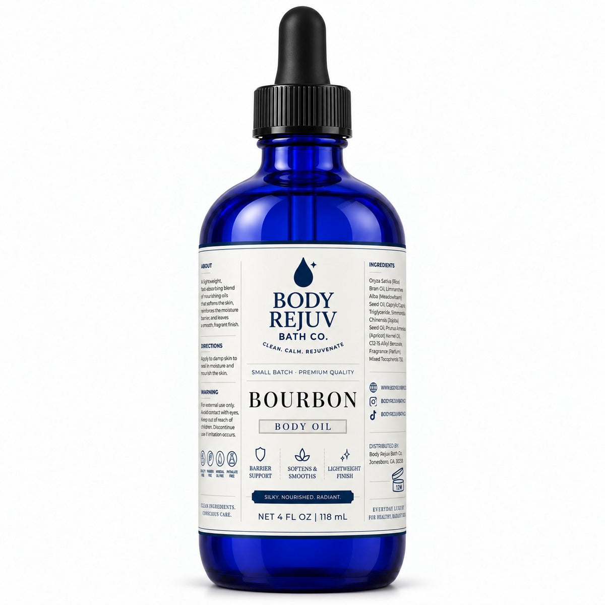 Bourbon Body Oil