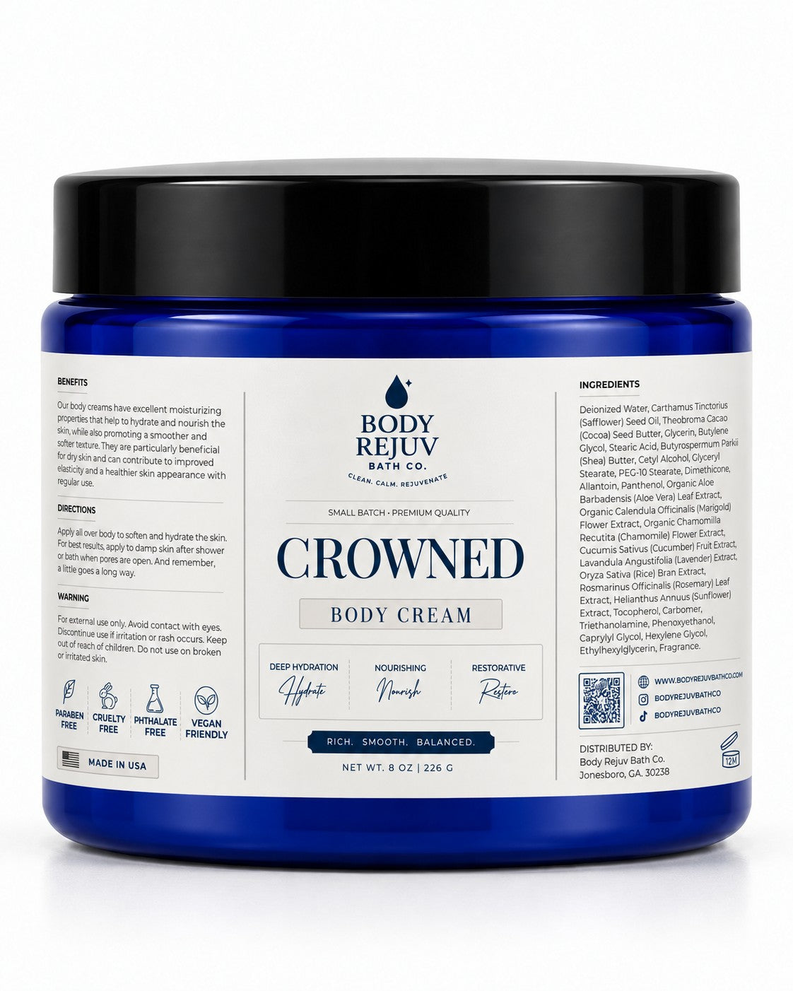 Crowned Body Cream (Inspired by Queening by Mind Games)