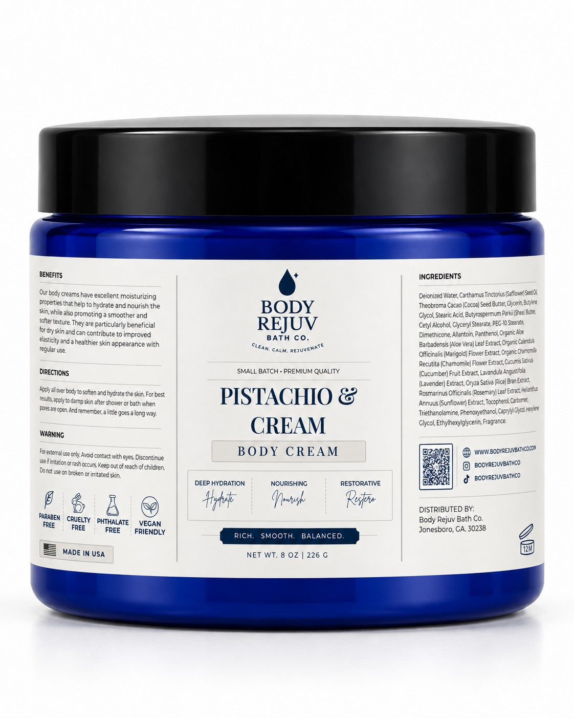 Pistachio & Cream Body Cream