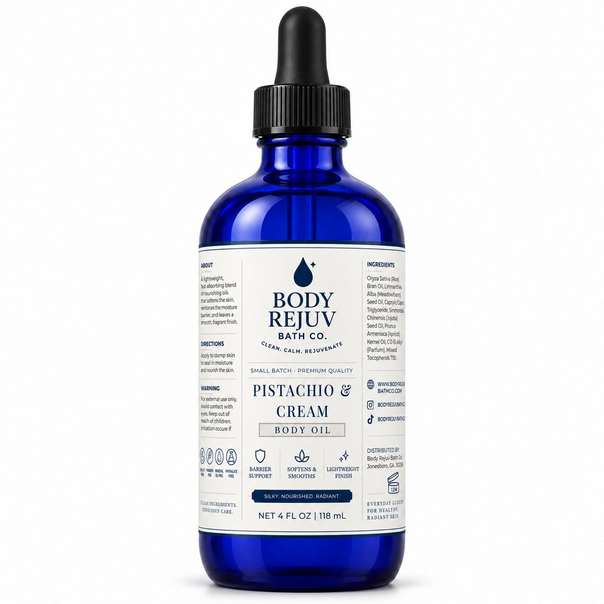 Pistachio & Cream Body Oil