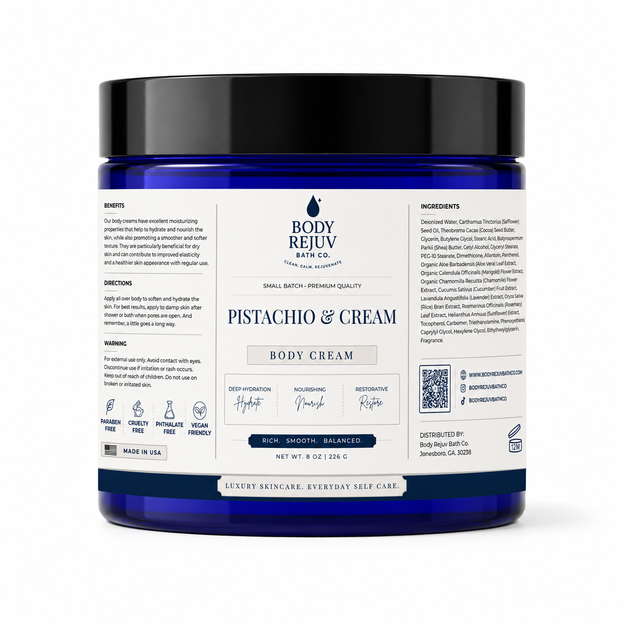 Pistachio & Cream Body Cream