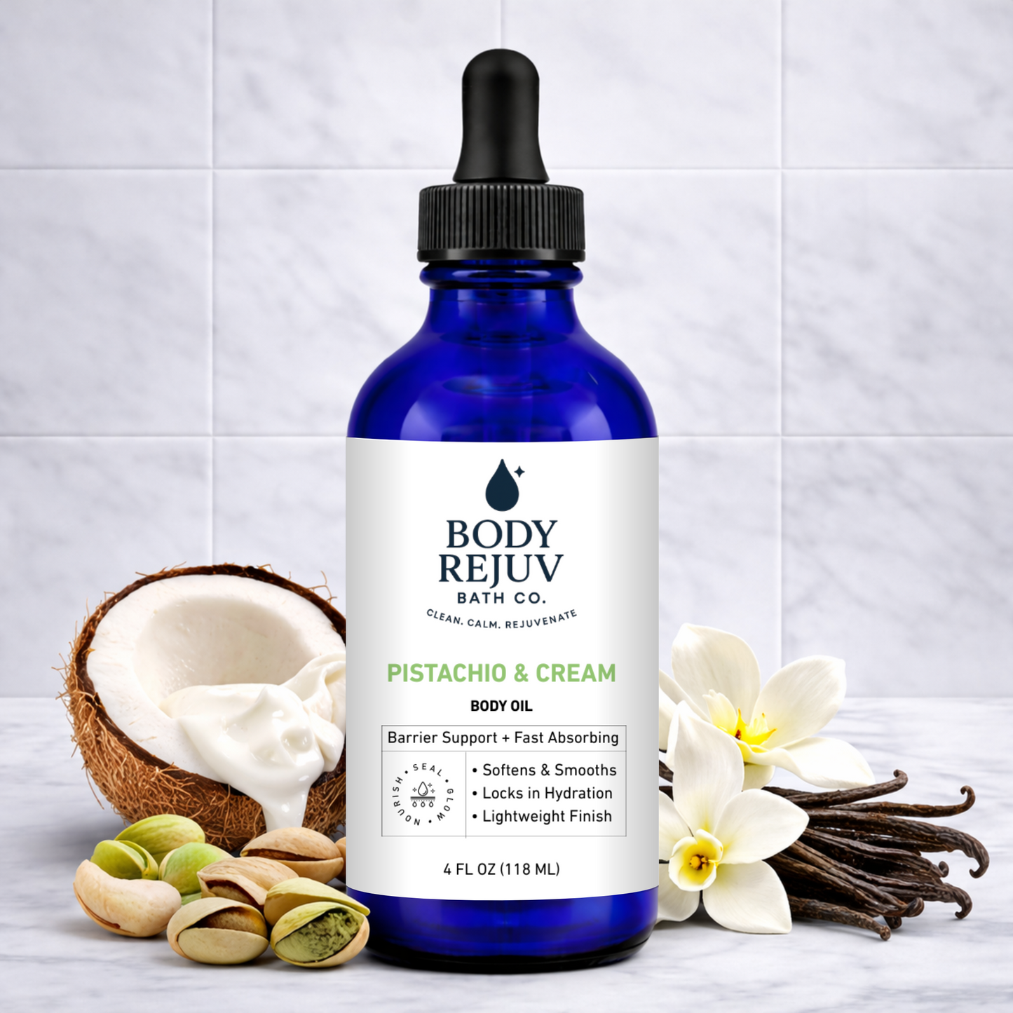 Pistachio & Cream Body Oil