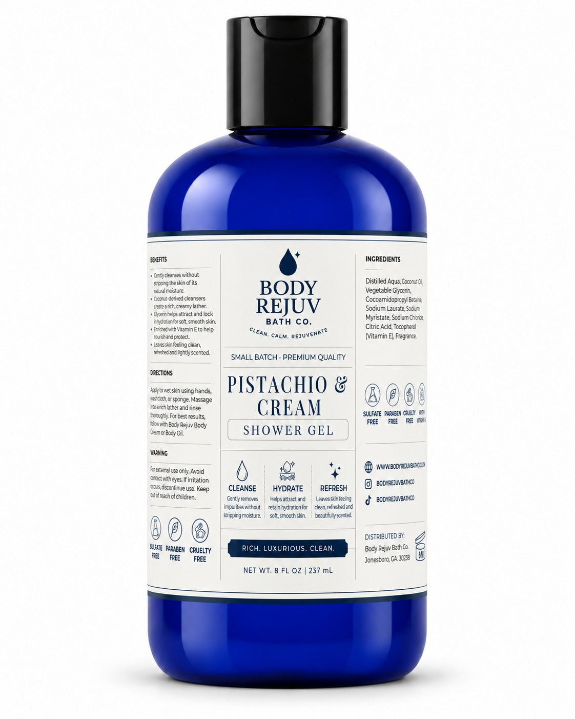 Pistachio & Cream Shower Gel