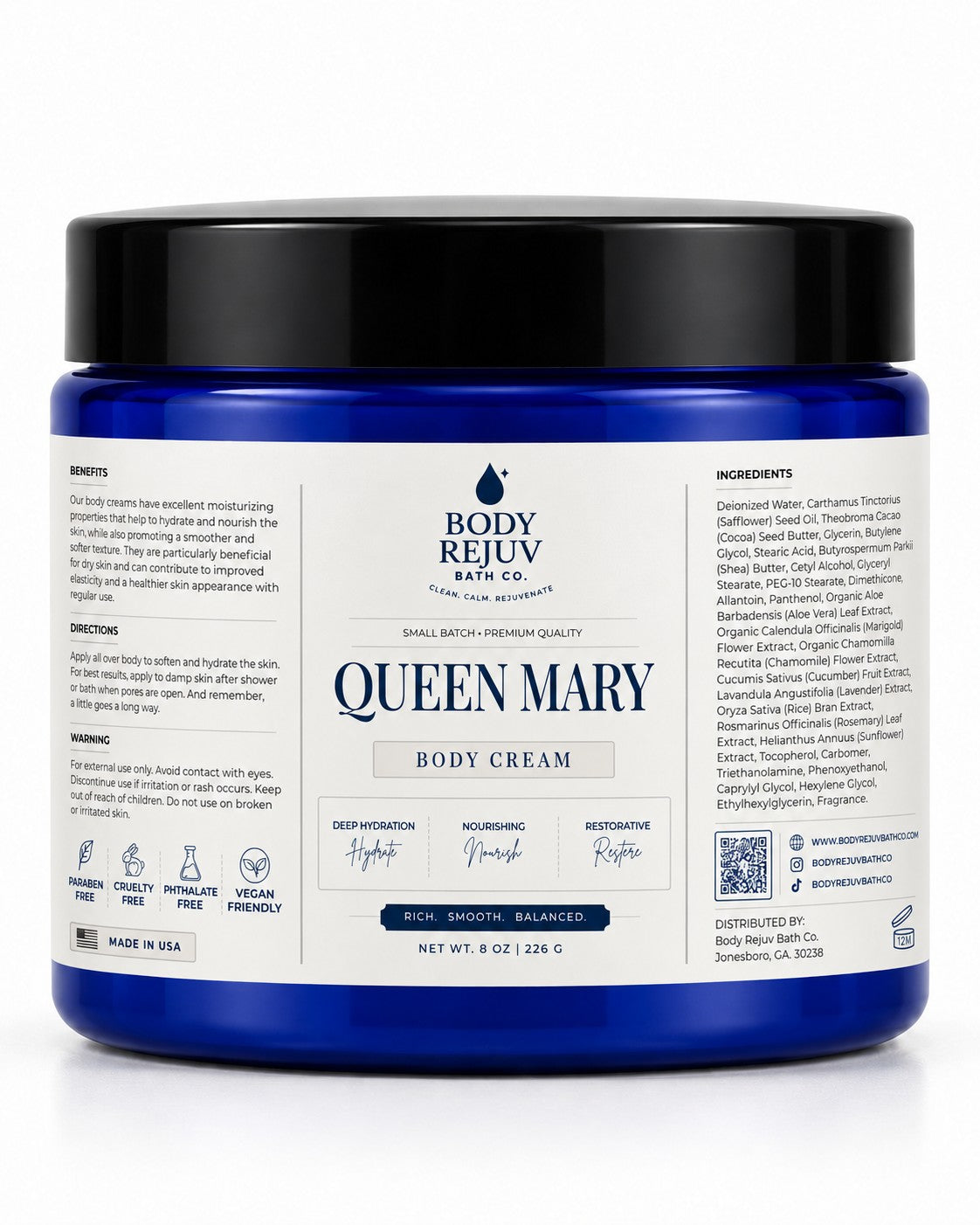 Queen Mary Body Cream (Inspired by Angels Share by Kilian)